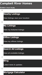 Mobile Screenshot of homesforsaleincampbellriver.com