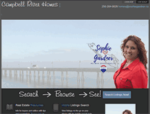 Tablet Screenshot of homesforsaleincampbellriver.com